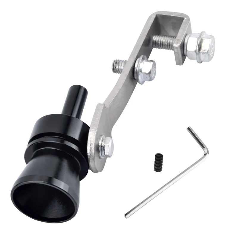 Универсальная автомобильная выхлопная труба SPEEDWOW глушитель со звуком размер M|fake