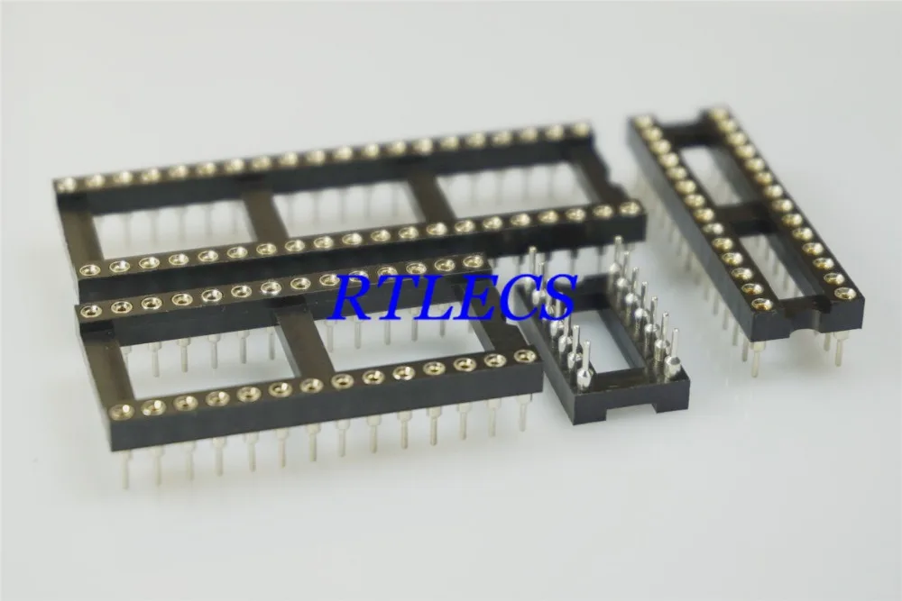 50 шт. IC гнездо на возраст 6 8 12 14 16 18 20 22 24 28 32 40 48 Pin DIP котор подвергли механической