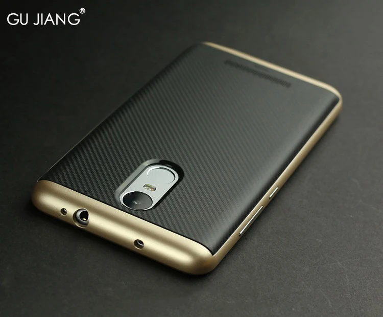 Брендовый Текстурированный чехол GU JIANG для Xiaomi Redmi Note 3 комбинированный