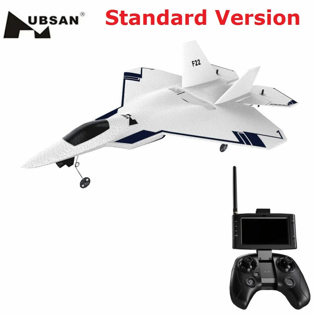 Standard Version Hubsan F22 RC самолет с 720 P HD камерой gps EPO 4CH RC Fighter Jet 2,4 ГГц фиксированная функция возврата высокого ключа - Цвет: Standard Version