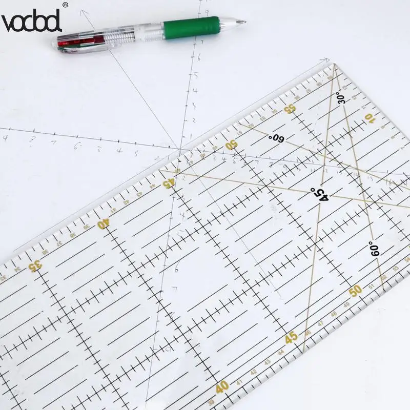 DIY линейка ручной работы для ног инструменты шитья на заказ акриловый материал