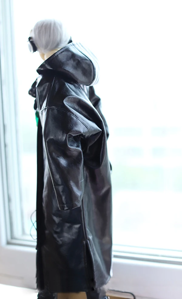

BJD doll coat jacket suitable for 1/3 1/4 MSD DD Uncle size street casual casual BF style long windbreaker doll accessories
