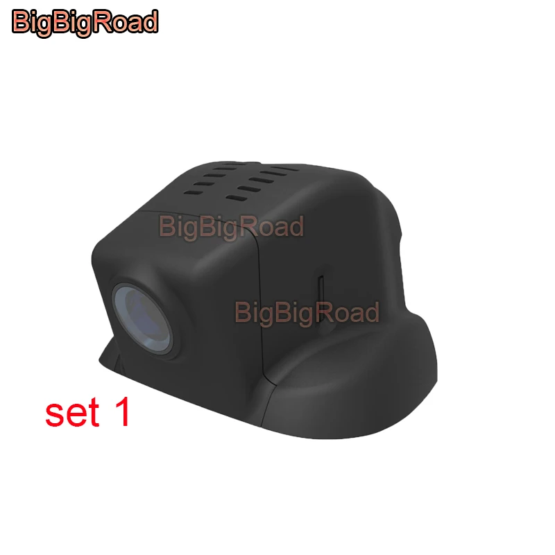 BigBigRoad для Ford Focus высокая версия 2018 2019 автомобильный Wifi DVR видеорегистратор FHD 1080P