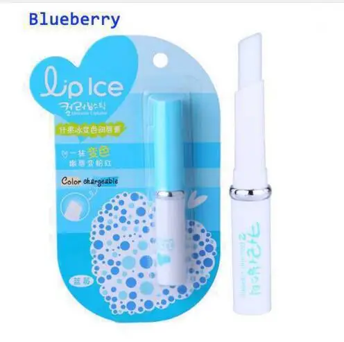 Blueberry Горячая 6 цветов фруктовый бальзам для губ длительная увлажняющая Волшебная губная помада Уход за губами изменение цвета губная помада инструмент - Цвет: Blueberry