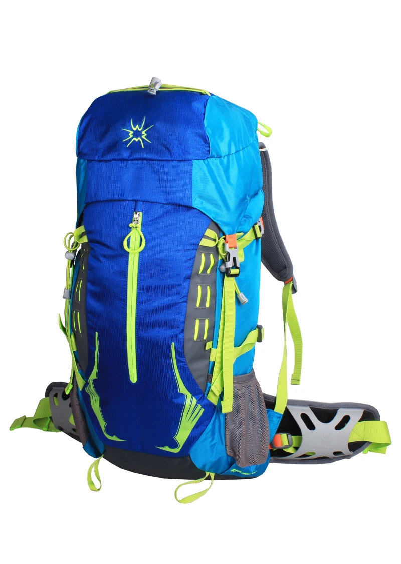 Blue Samstrong 38L рюкзак для кемпинга для мужчин и женщин рюкзаки для альпинизма для мальчиков и девочек спортивный рюкзак для путешествий Горные Сумки походные треккинговые сумки - Цвет: Blue