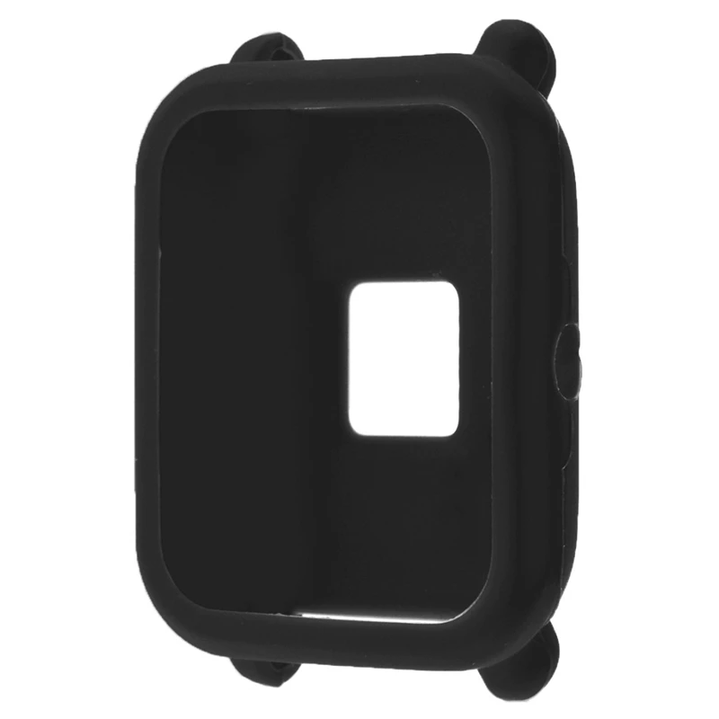 Цветной, мягкий, из ТПУ силиконовый защитный чехол для Huami Amazfit Bip Youth Watch Frame Watachband спортивные аксессуары