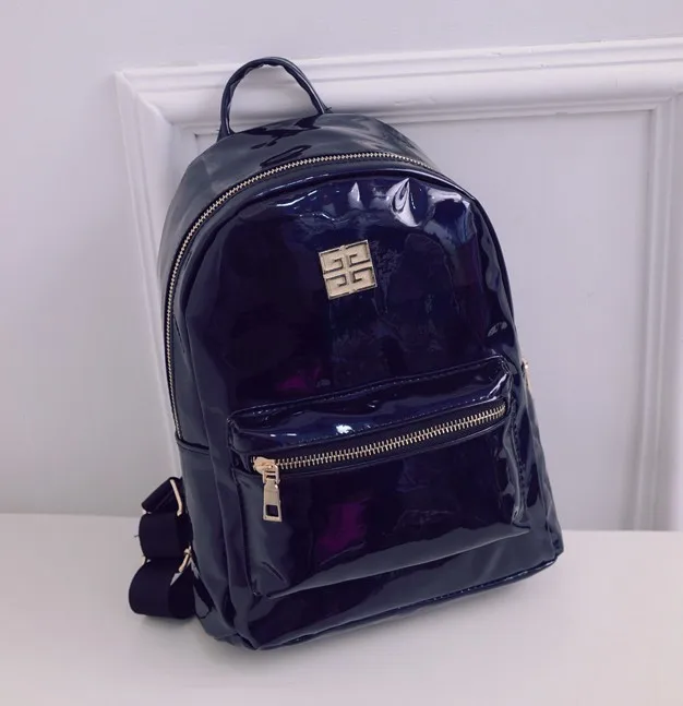 Лидер продаж 2016 рюкзак с голограммой для школьников женская лазерная