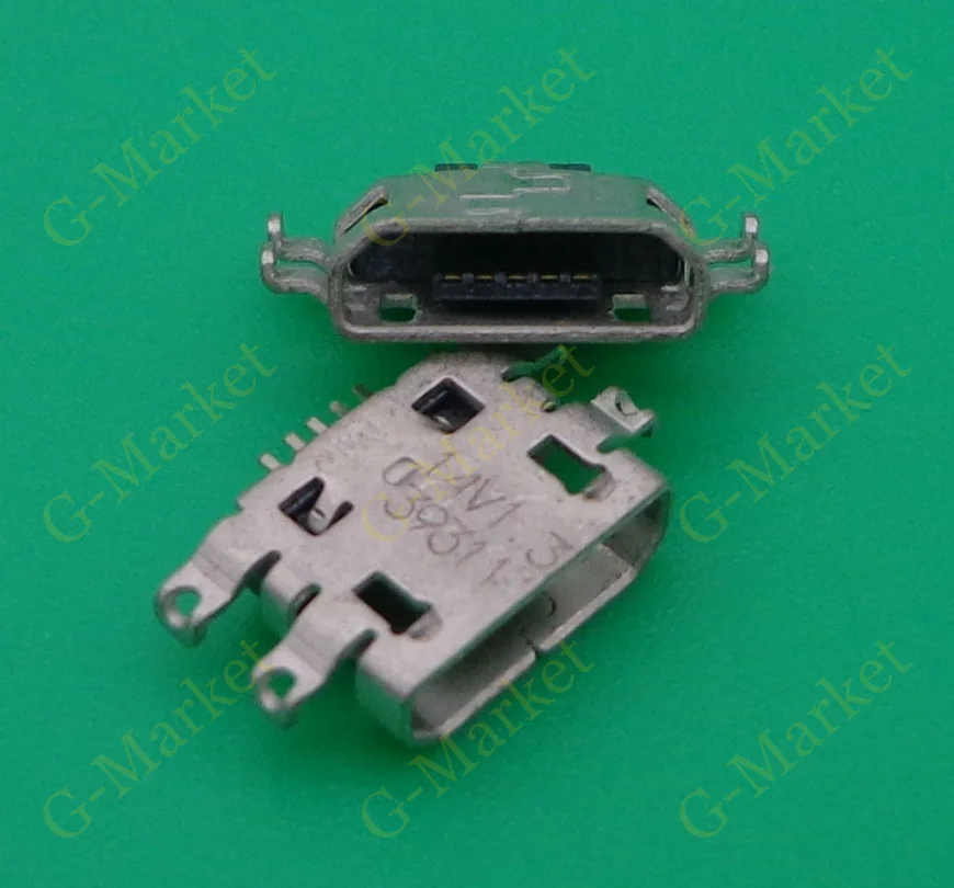 50 шт./лот для Microsoft Lumia 535 N535 532 435 501 502 A501 микро USB док станция гнездо Коннектор