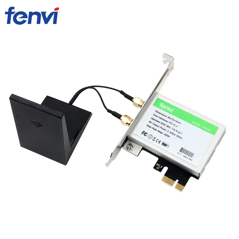 Dual Band 600 Мбит/с Беспроводной PCI Express Вай-Фай адаптер антенны Настольный Wi-Fi PCI-E