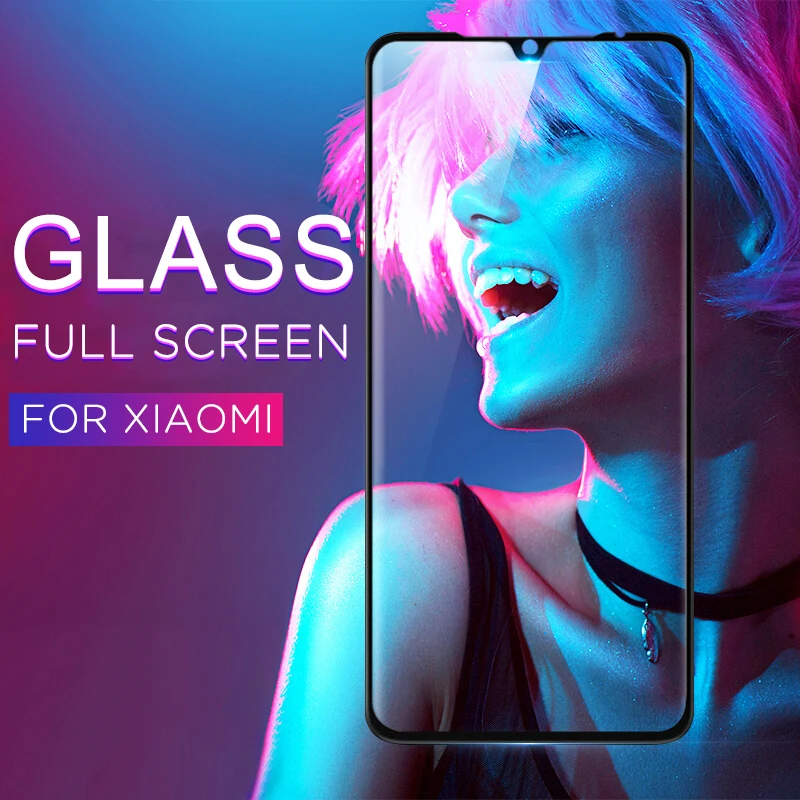 Закаленное стекло с полным покрытием для Xiaomi Redmi Note 7 6 Pro 6A S2 7A K20 Защитная пленка Mi 9