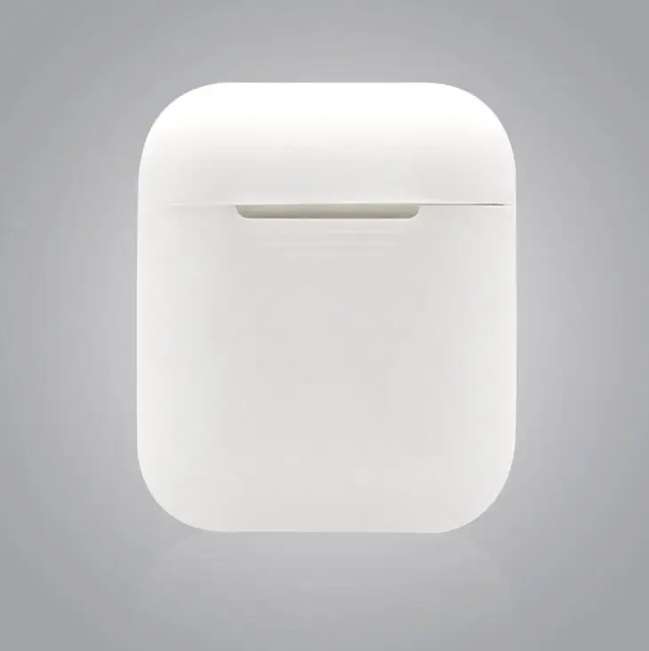 100 шт./лот Мягкая силиконовая оболочка чехол для Apple Airpods зарядный чехол Airpod защитный чехол рукав Чехол ударопрочный чехол fundas