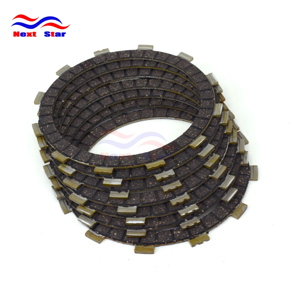 Диск Сцепления Мотоцикла фрикционные диски набор 7 шт. для YAMAHA WR250Z 91-93 YZ250 88-92 YZ250WR FZ-07 MT-07 FZ8 1от 1 до 16 XVS650 97-03