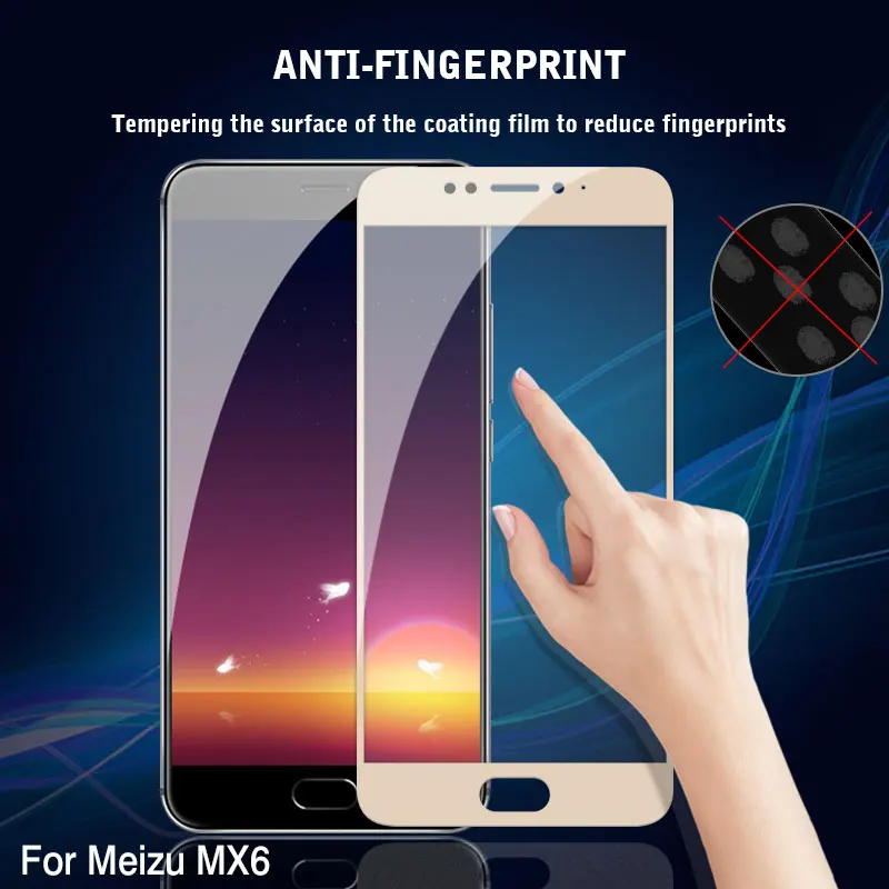 Закаленное стекло DyGod для Meizu MX6 5 2 дюйма переднее защитная пленка экрана замена