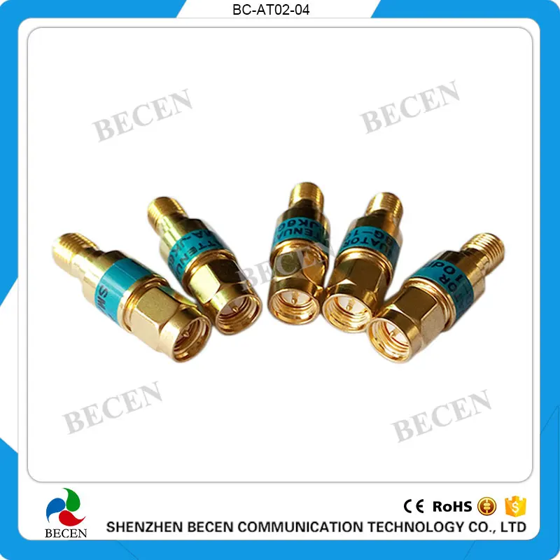 BECEN 2W SMA-JK Coaxial RF Attenuator DC to 6.0GHz 1db 2db 3db 5db 6db 10db 15db 20db 30dB | Обустройство дома