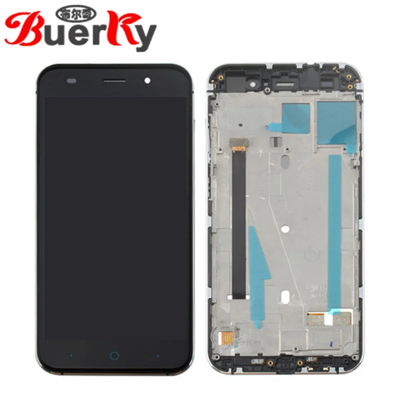 ЖК дисплей с сенсорным экраном и рамкой для ZTE Blade V6 D6 Z7 X7 T660 T663|lcd display touch screen|display lcd