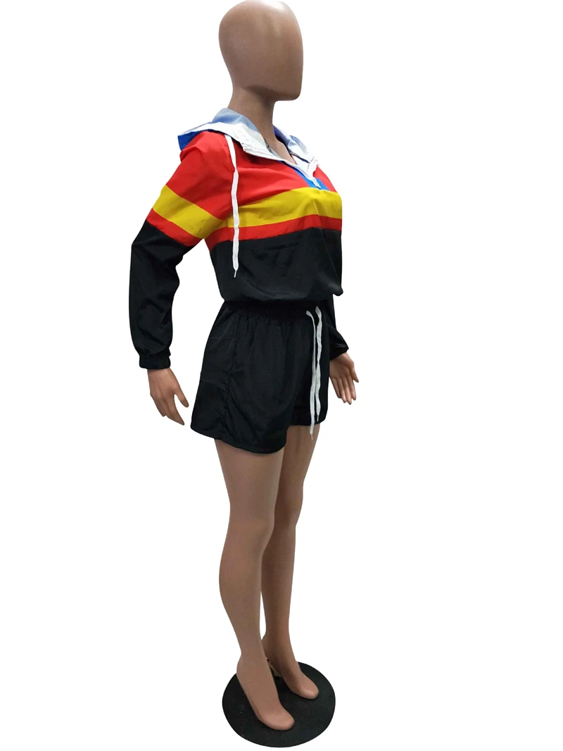 Женский комплект из двух предметов с капюшоном и карманами Adogirl спортивный