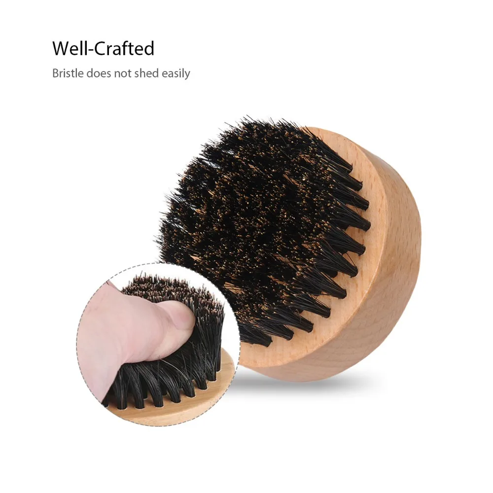 XPREEN Hair Combs 100% Pure Handmade Bristle Brush Professional Wood Comb Hairbrush Set for Beard &amp Mustache Styling | Красота и