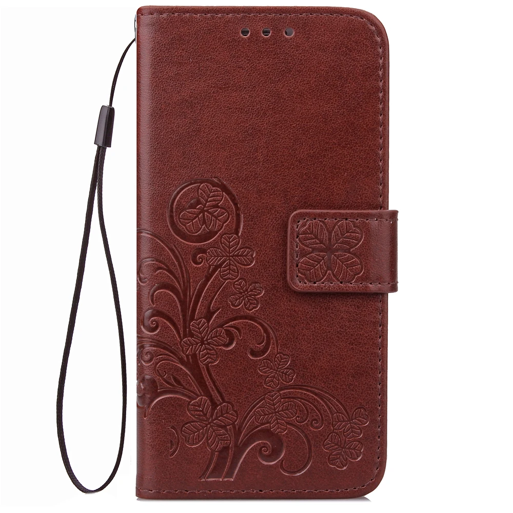 Brown Чехол чехол для Xiaomi Redmi 4X на Redmi4x 5,0 Global кожаный бумажник откидная крышка для Coque Xiaomi Redmi 4A 4 A X 4X чехол откидная крышка - Цвет: Brown