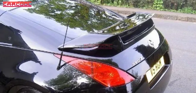 Auto Tuning Parts For 2002-2008 350Z Z33 NI Version 1 Style Carbon Rear Trunk Spoiler Wing with CF BLADE | Автомобили и мотоциклы