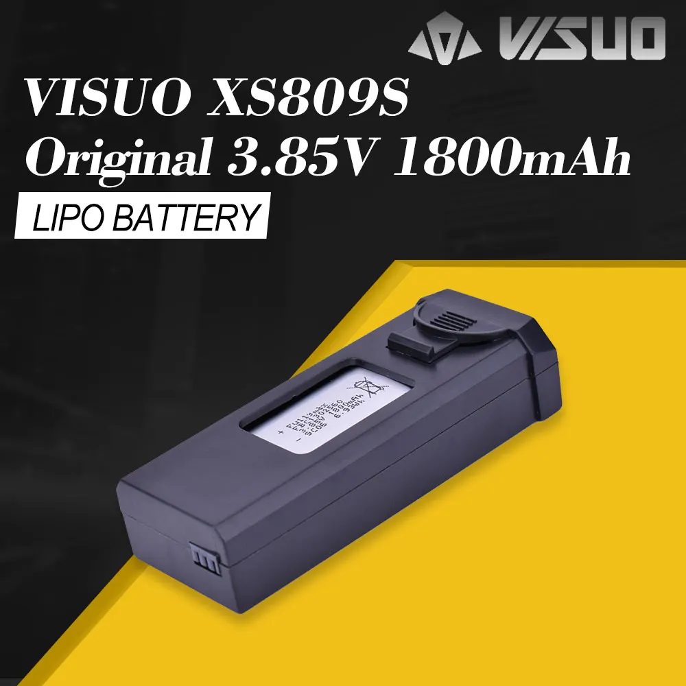 Квадрокоптер VISUO Shark XS809 XS809W XS809HW XS809s 3 85 В 1800 мАч|Детали и аксессуары| |