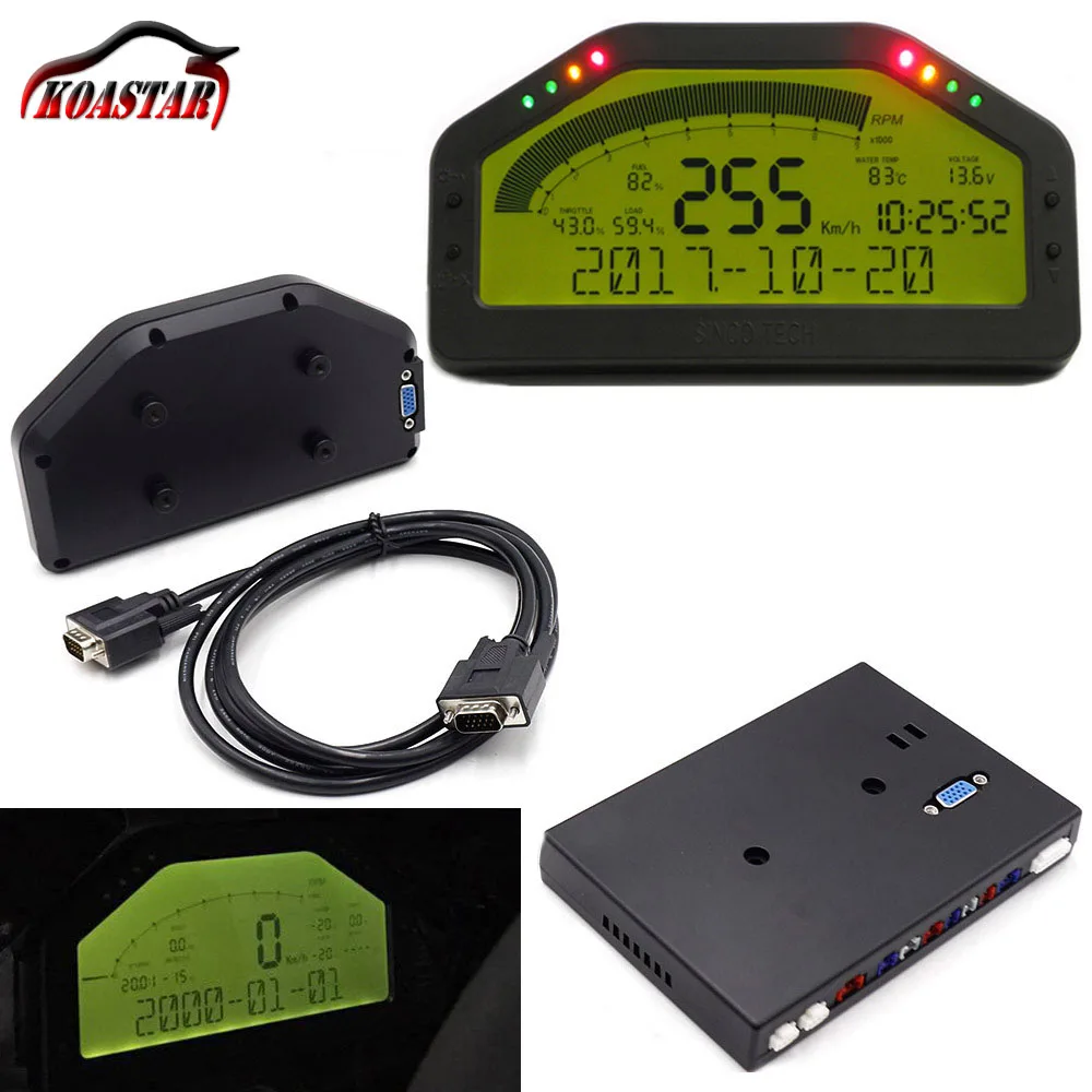 DO903 DO908 универсальный автомобильный Даш гоночный дисплей OBD2 приборная панель Цифровой манометр комплект ЖК-экран многофункциональный датчик комплект