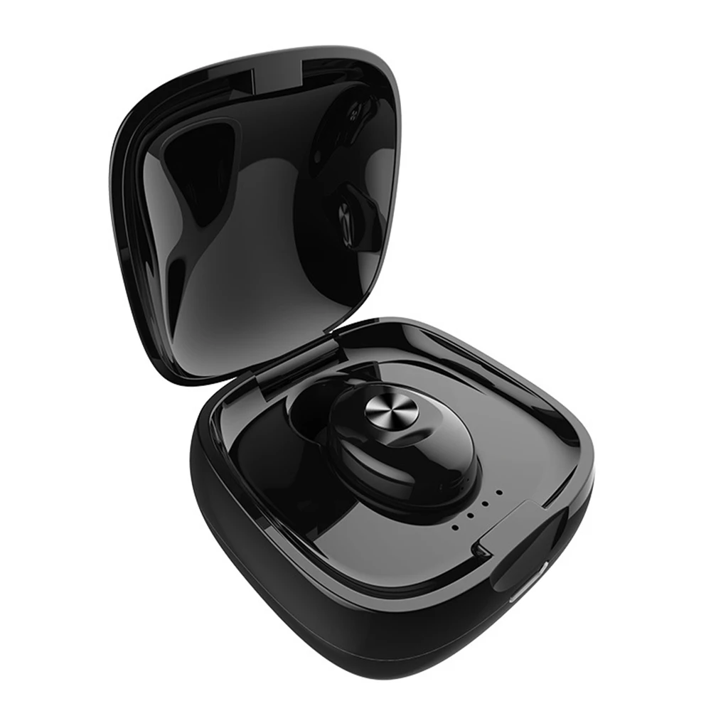XG12 TWS Bluetooth наушники беспроводные наушники Dual Pass 3D стерео сабвуфер Спортивная гарнитура шумоподавление с микрофоном зарядная коробка - Цвет: Белый