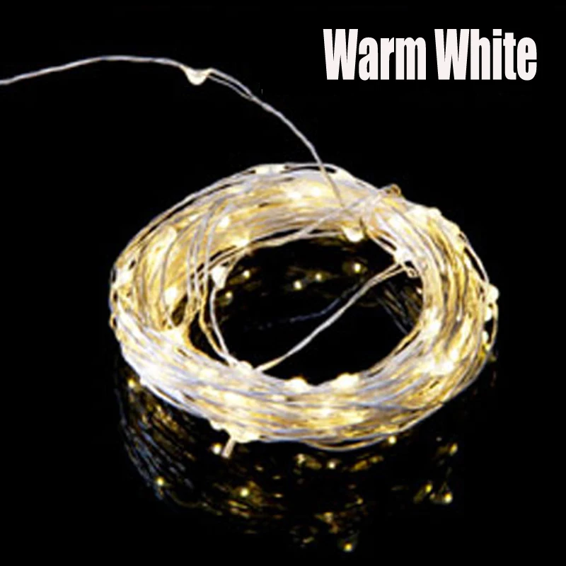 Светодиодный светильник Starry Light s теплый белый медный провод 12 В постоянного тока
