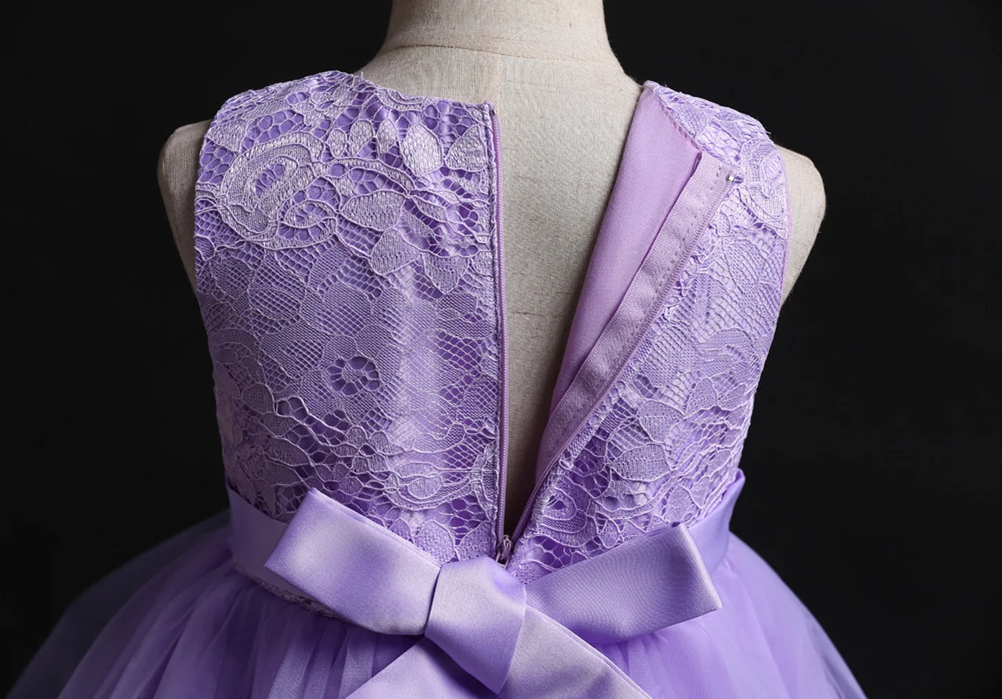 2019 бальное платье из бисера Детские платья для выпускного короткое спереди