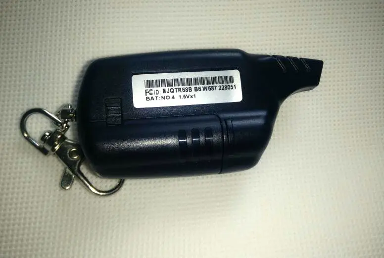 Starline B6 lcd пульт дистанционного управления цепь для ключей брелок для двухсторонней автомобильной сигнализации Twage Starline B6