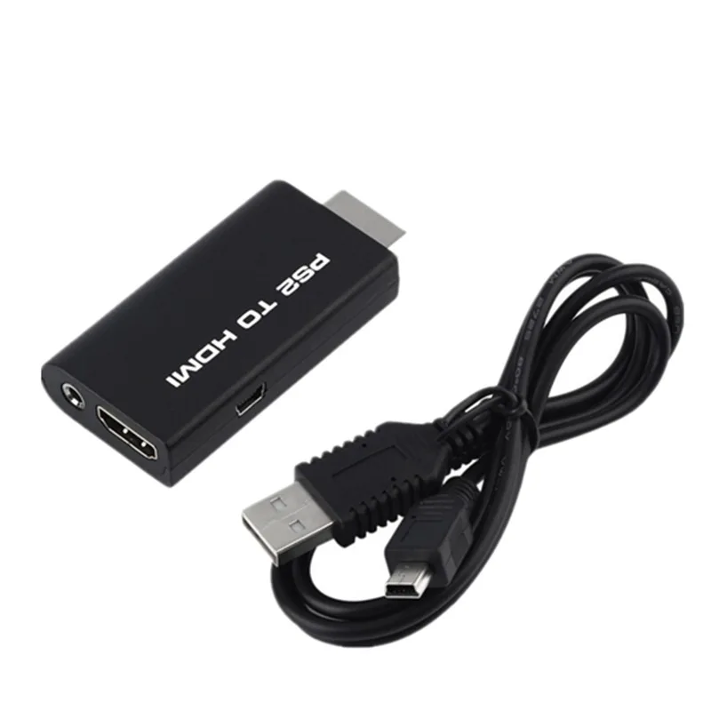 Адаптер для аудио и видео PS2 в HD Поддержка 480i 576i 480P HDTV с аудиовыходом 3 5 мм режимов s