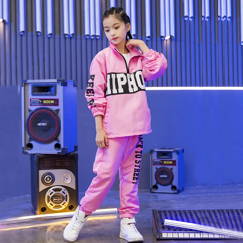 Новинка 2019 года куртка с принтом в стиле хип хоп комплект со штанами детская