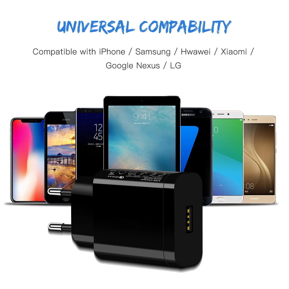 5В/2а настенное зарядное устройство для телефона адаптер + Выдвижной Тип C USB Huawei P20
