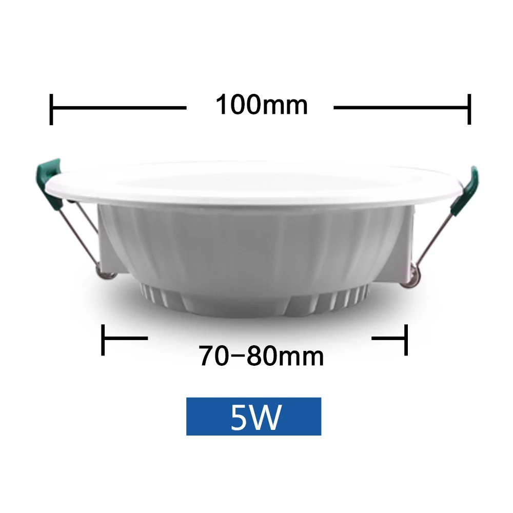 

Heetech LED встраиваемый светильник 5W 9W 12W 15W 18W