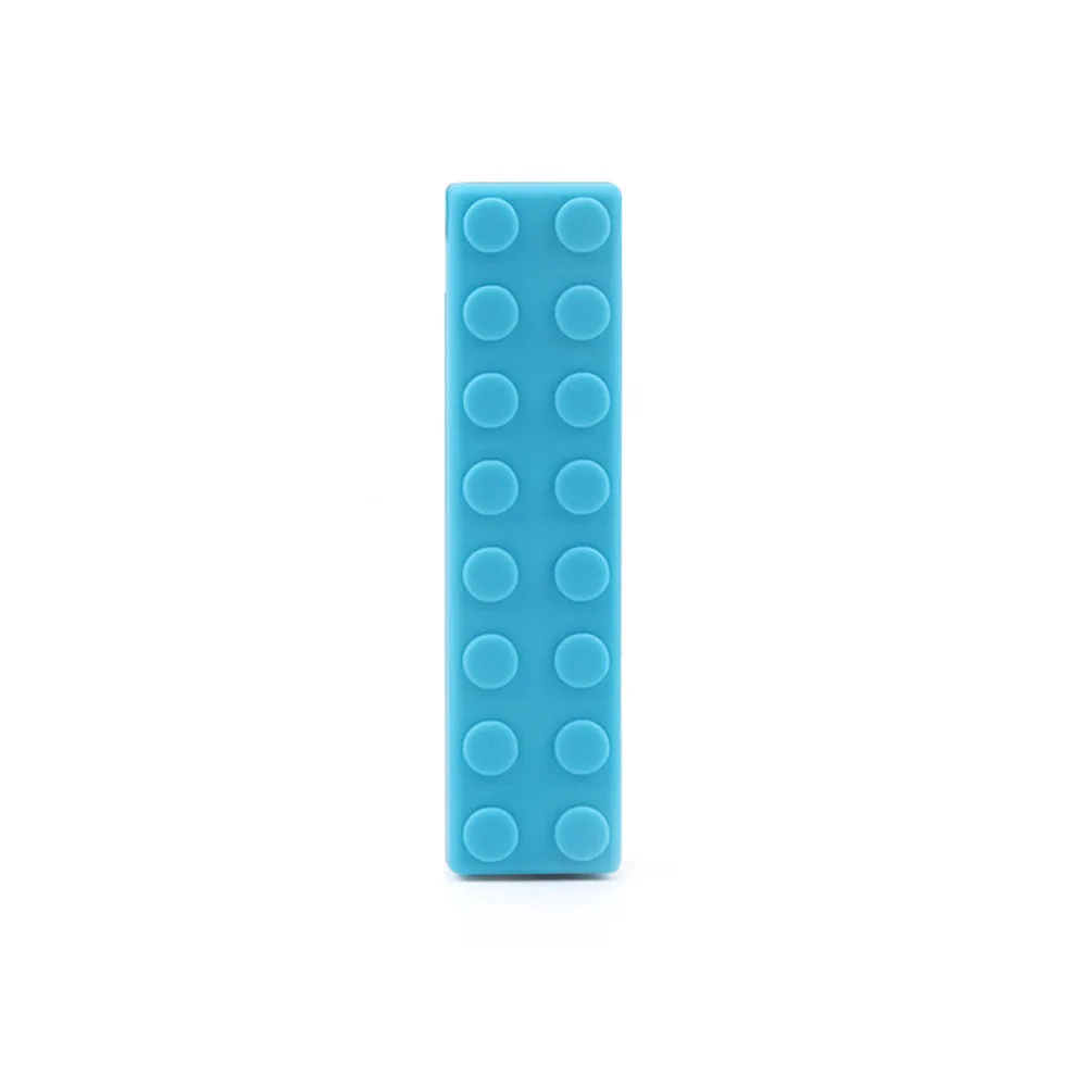Blue 07 TYRY. HU 1 шт. пищевой силиконовый Прорезыватель без BPA бусин для детской Соски Ожерелье Бусы для мамы DIY Детский силиконовый Прорезыватель для зубов игрушка - Цвет: Blue 07