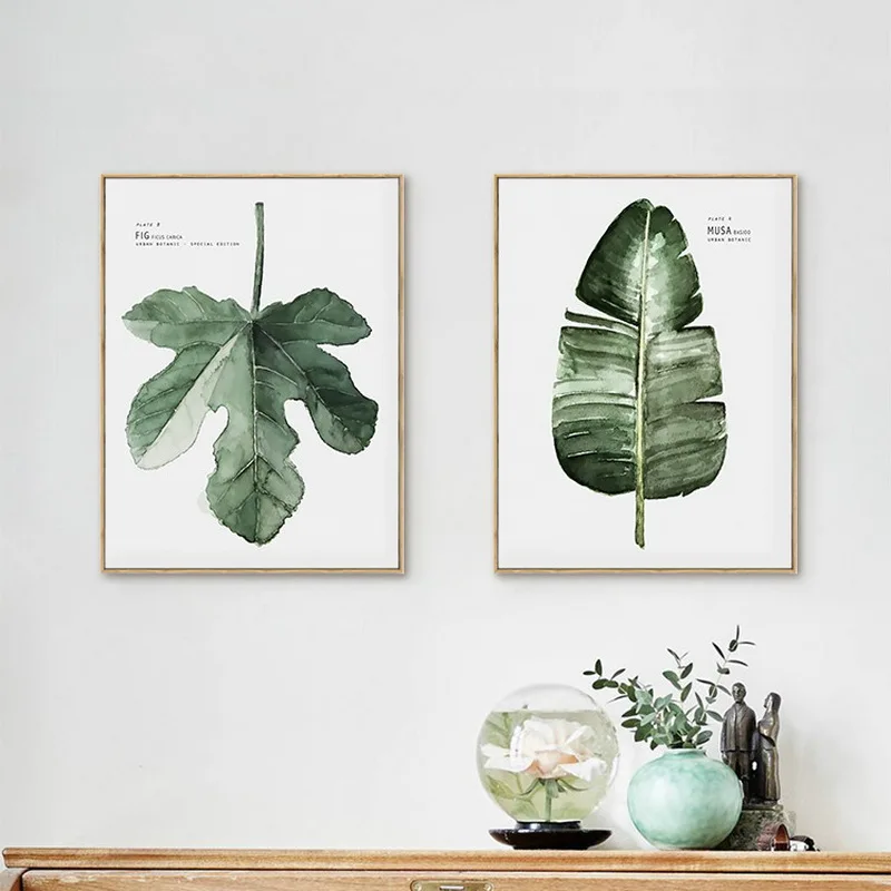 Subтропическая Картина на холсте Настенная картина рождественские украшения для