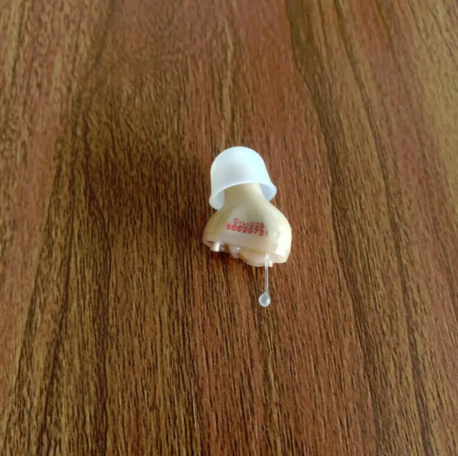 Fleshcolor right ear AST цифровой слуховой аппарат в ухо мини невидимый CIC усилитель слуха звука Регулируемый с FDA - Цвет: Fleshcolor right ear