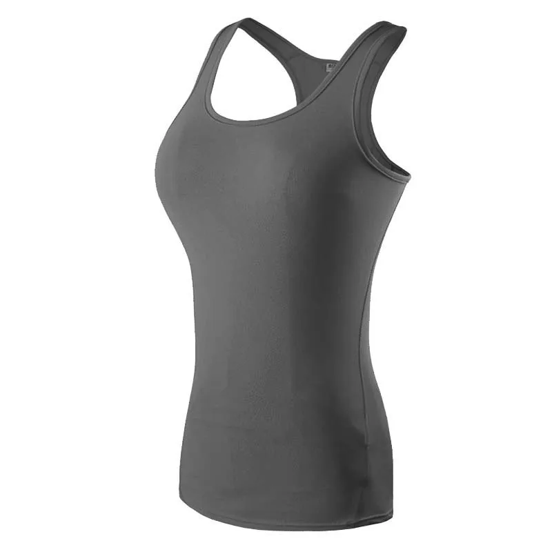 2018 футболка Running рубашка обучение Фитнес Для женщин Жилеты Топы быстросохнущая