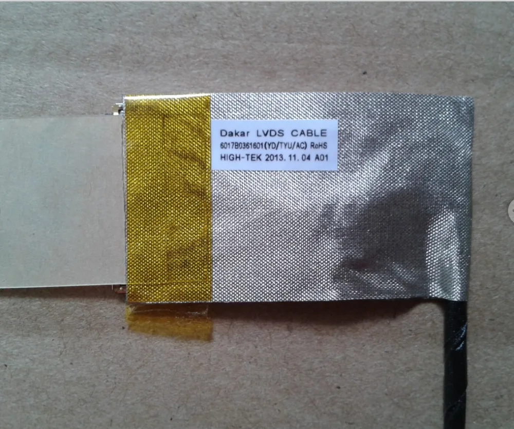 WZSM Новый ЖК видео кабель LVDS для Toshiba Satellite C850 C855 L855 L850 P/N: 6017B0361601|lvds video cable|lcd cablelcd lvds
