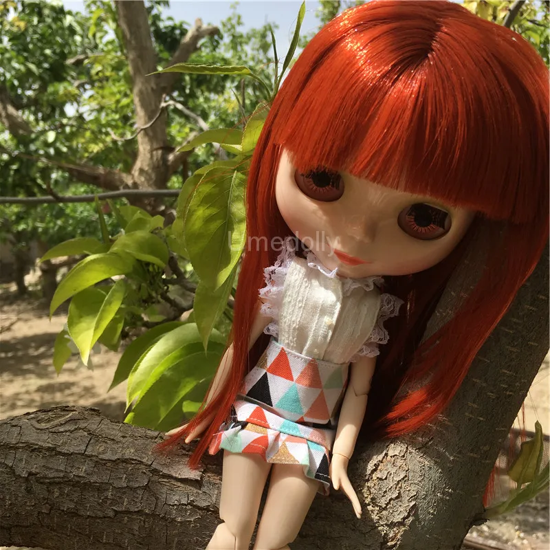 1 комплект топы и юбка в стиле OL одежды для Blyth Licca кукла Azone аксессуары