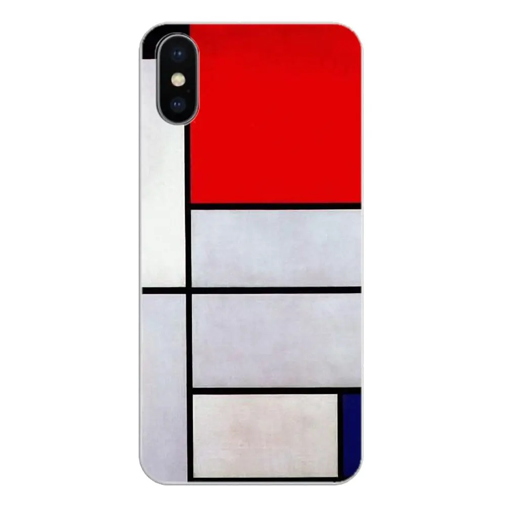 Прозрачные мягкие чехлы bauhaus style абстрактный арт piet mondrian для Nokia 2 3 5 6 8 9 230 3310 1 7 Plus |