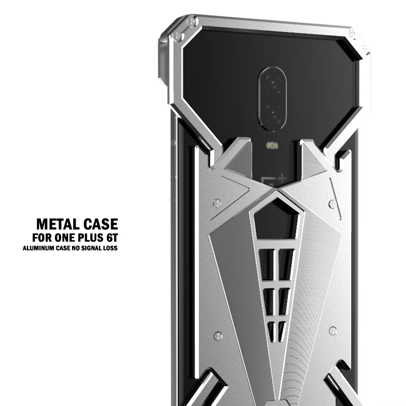 Алюминиевый Чехол супергероя для Oneplus 7T 7 Pro 6T 6 5T 5, чехол, чехол с кольцом Железного человека, Человека-паука, чехол для телефона
