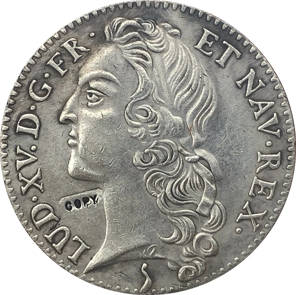 Монеты Tournois 3 фунта 1764 Франка | Дом и сад