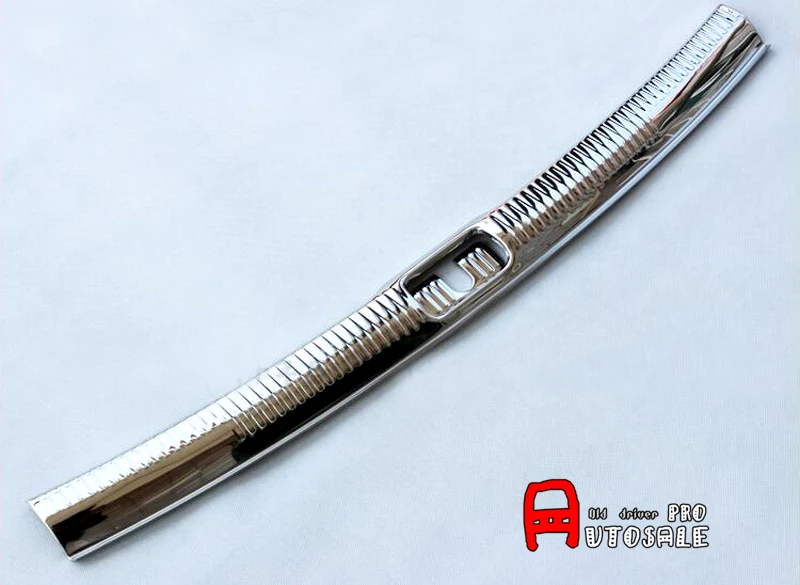 Седан нержавеющая хром внутренняя заднего бампера пластины внешний