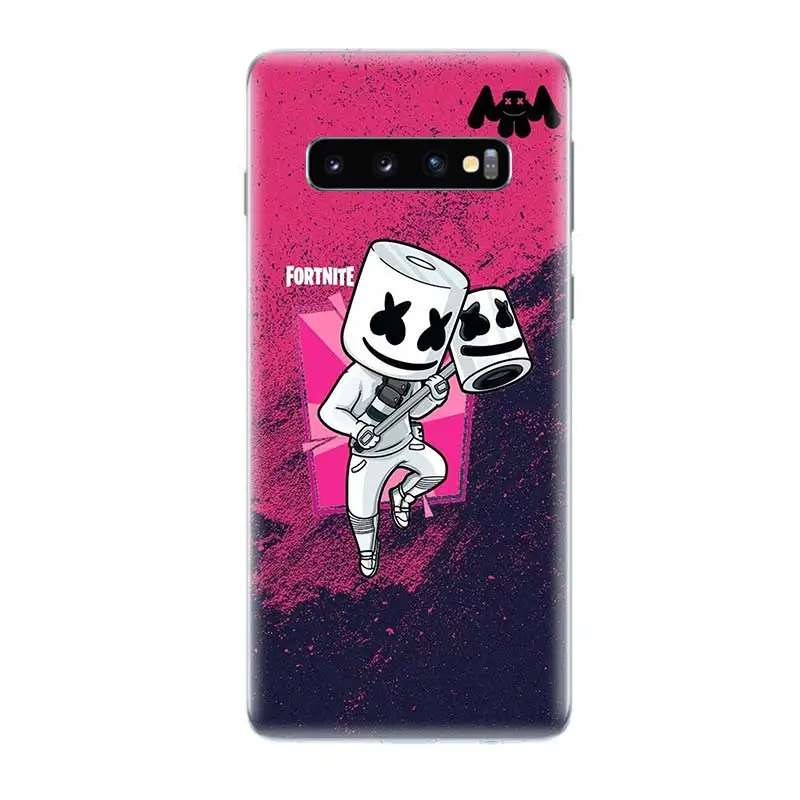 Marshmello Doctom DJ отдельно Silicome чехол для телефона samsung Galaxy S10 S6 S7 край S8 S9 плюс S10E Note 8 9