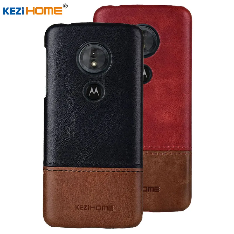 Чехол для Motorola Moto G6 Play KEZiHOME роскошный чехол из натуральной кожи жесткий телефона