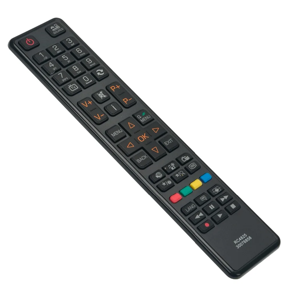 Новый пульт дистанционного управления RC4825 30076858 для телевизора Telefunken D32H277N3C D39F185N3C