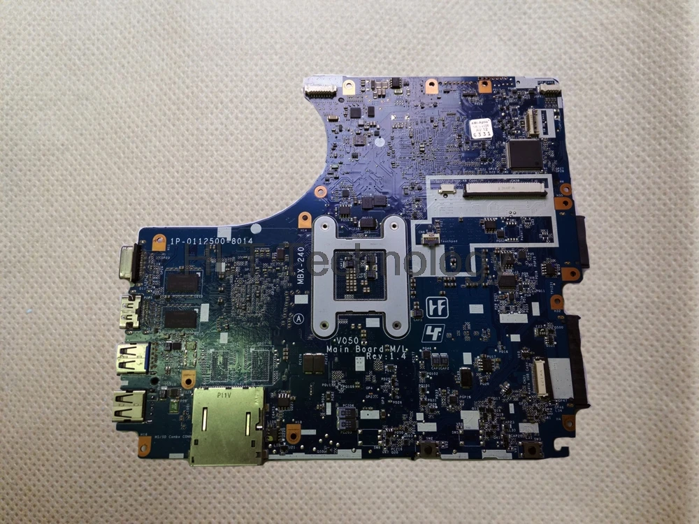 

MBX-240 Laptop Motherboard For Sony Vaio V050 MBX-240 1P-0112500-8014 Mainboard 100% Test ok