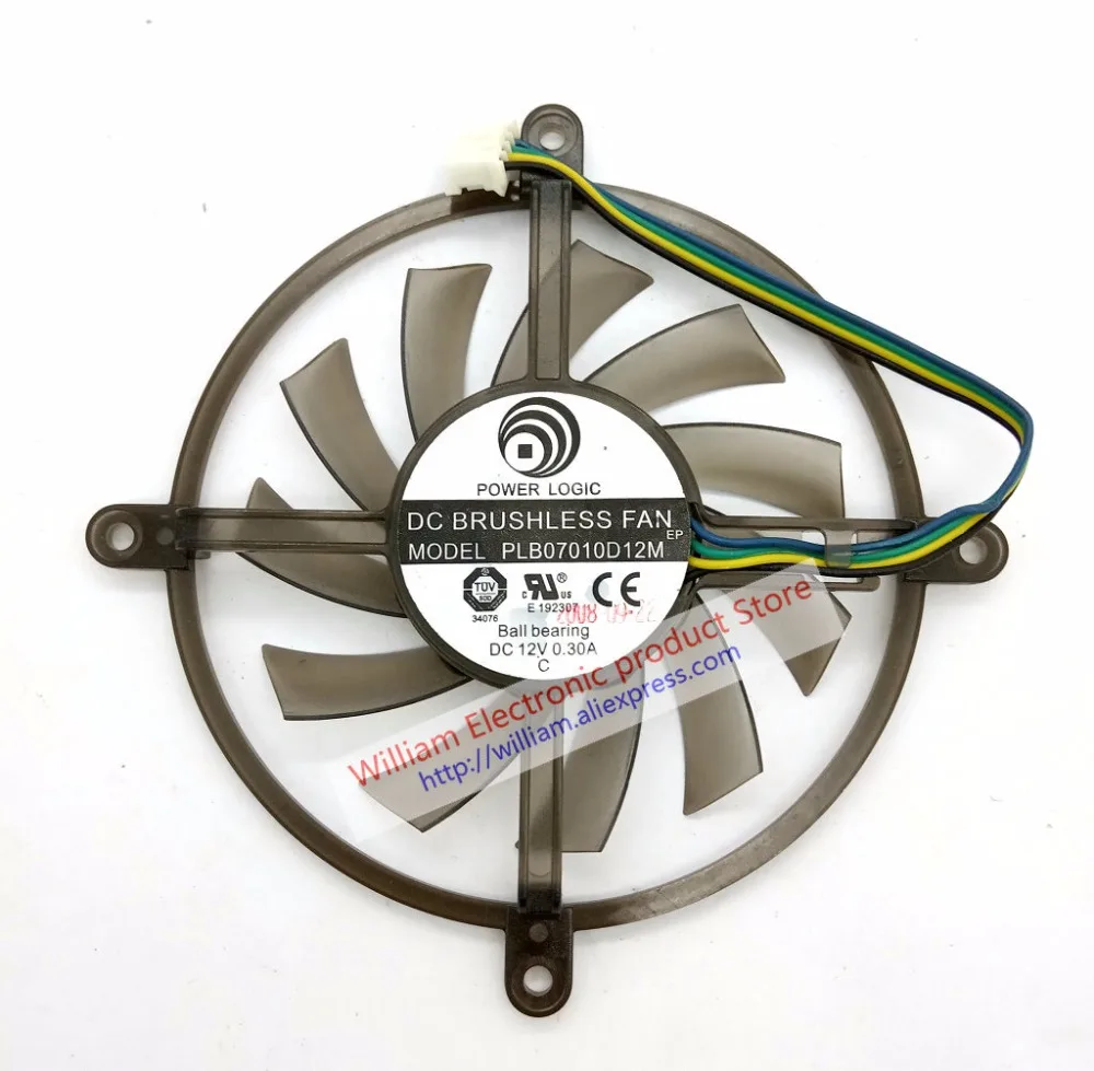 Оригинальный охлаждающий вентилятор для видеокарты ZOTAC PLB07010D12M R127010DM DC12V 0.30A|graphics