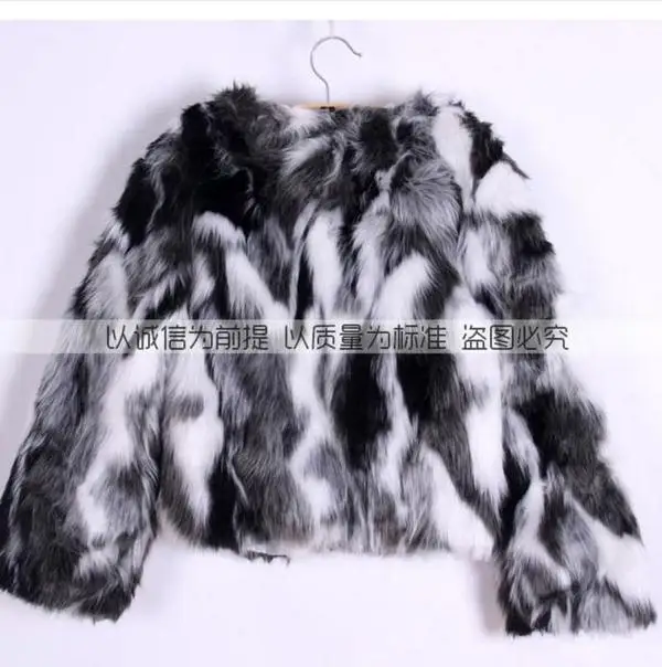 Женская Шуба из искусственного меха S/9XL короткая шуба смешанных цветов на осень и