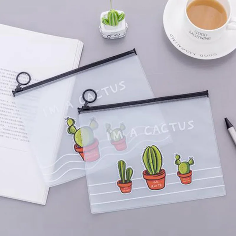 

Cute Cactus Transparent Travel Cosmetic Bag Women Make Up Case Waterproof Makeup Beauty Wash Organizer Toiletry Storage Kit Box